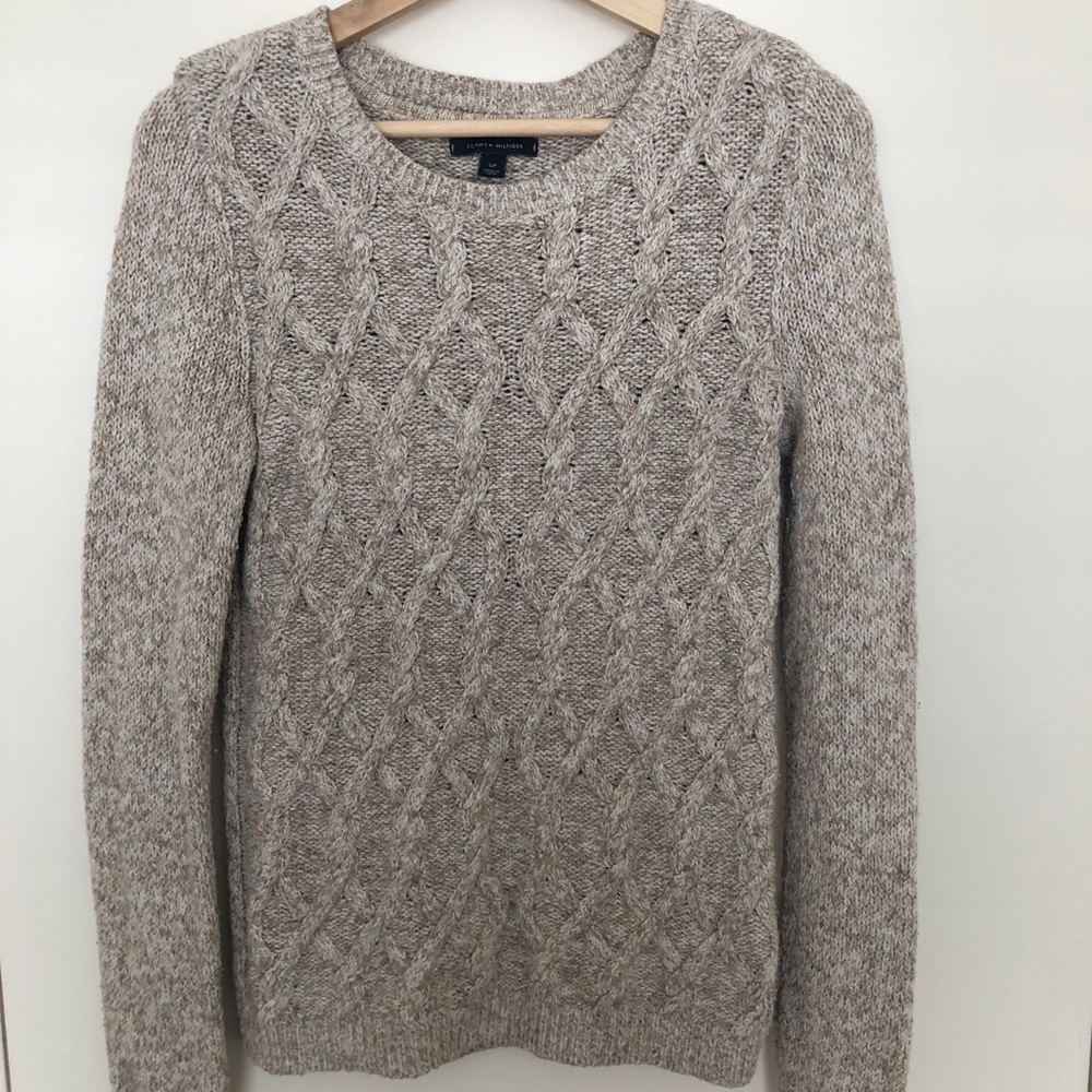 Tommy Hilfiger Knit Cream Sweater